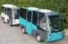 Der E-Minibus ist in verschieden Farben, Breiten und Optionen lieferbar